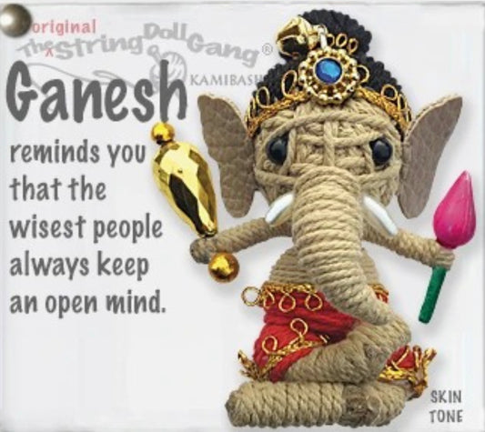 Keychain String Doll, "Ganesh"