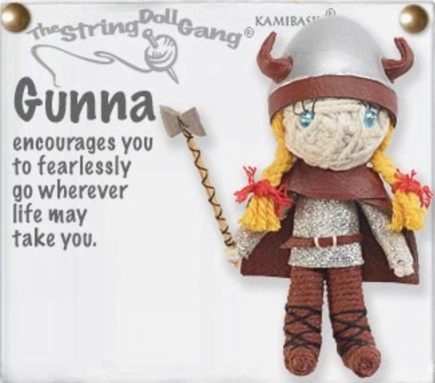 Keychain String Doll, "Gunna"