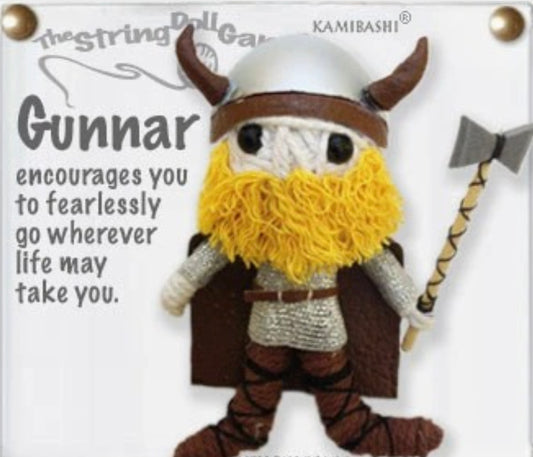 Keychain String Doll, "Gunnar"