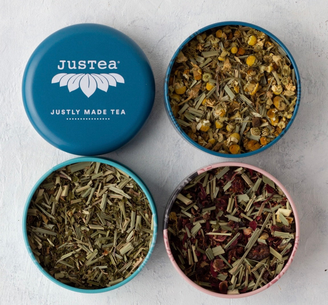 Looseleaf Tea w/Spoon, "Herbal Tea Trio"
