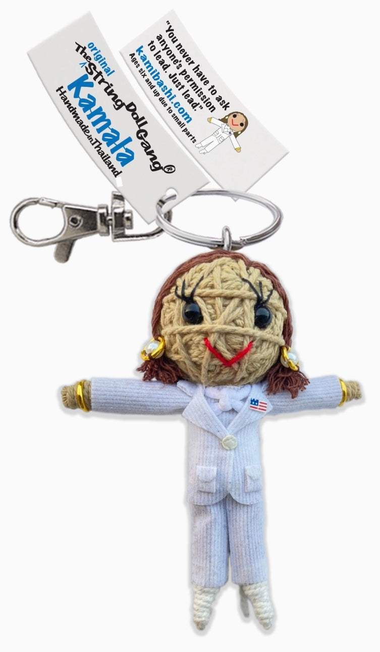 Keychain String Doll, "Kamala"