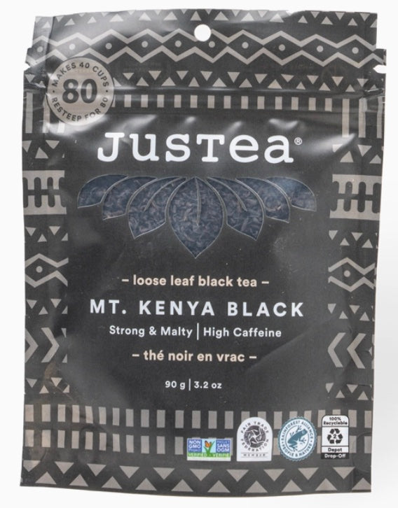 Tea, Mt. Kenya Black Loose Leaf in Pouch