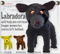 Keychain String Doll, "Labradora the Labrador Retriever"