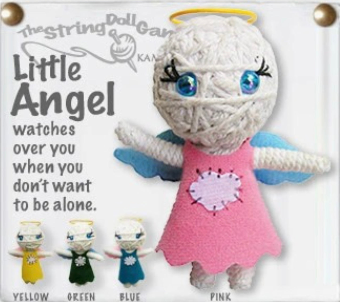 Keychain String Doll, "Little Angel"