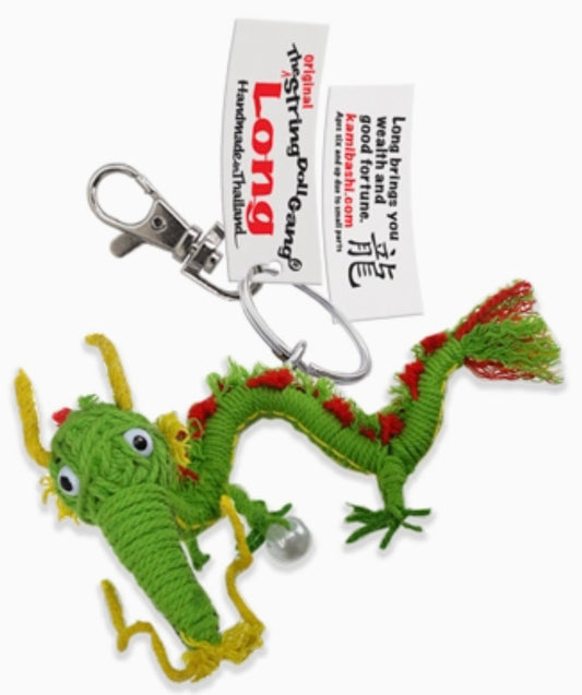 Keychain String Doll, "Long the Dragon"