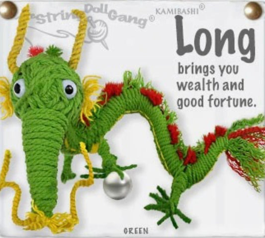 Keychain String Doll, "Long the Dragon"