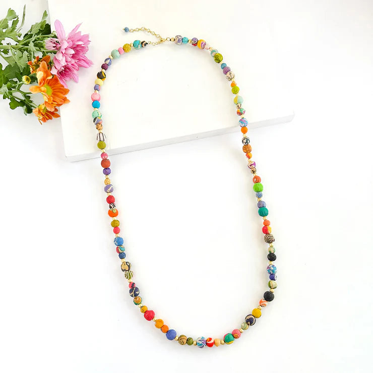 Kantha Sonnet Necklace