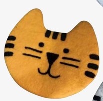 Felted Cat Trivet