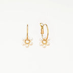Earrings, Daisy Charm
