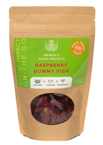Raspberry Gummy Fish