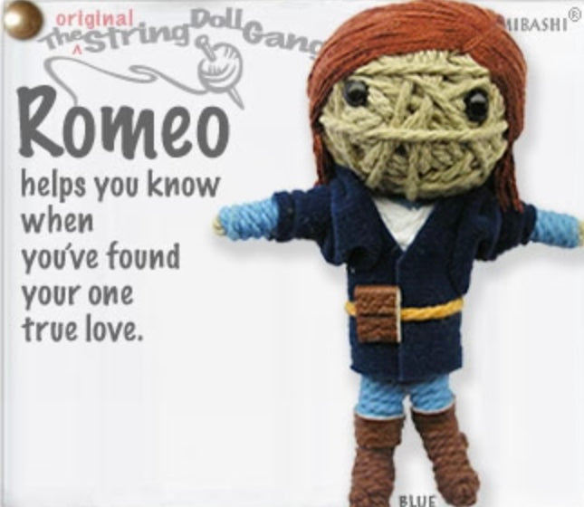Keychain String Doll, "Romeo"