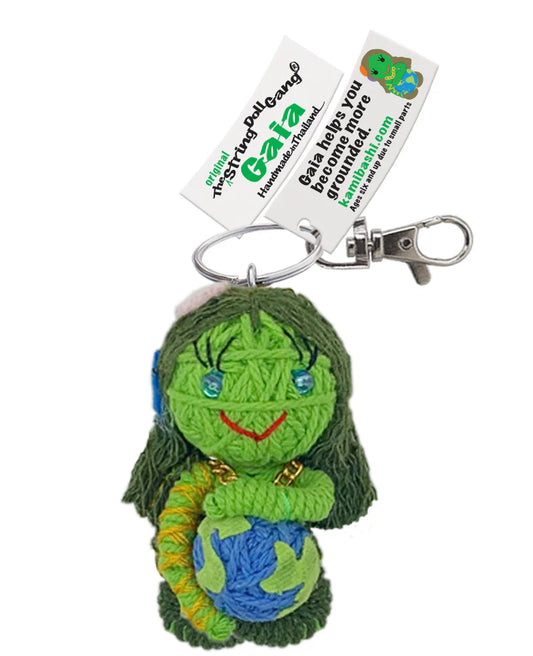 Keychain String Doll, "Gaia"