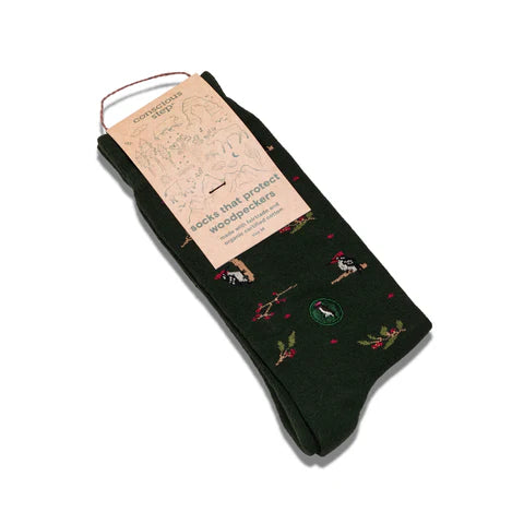 Socks That Save Woodpeckers, Medium
