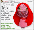 Keychain String Doll, "Tzuki"