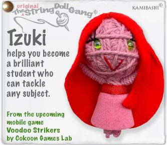 Keychain String Doll, "Tzuki"