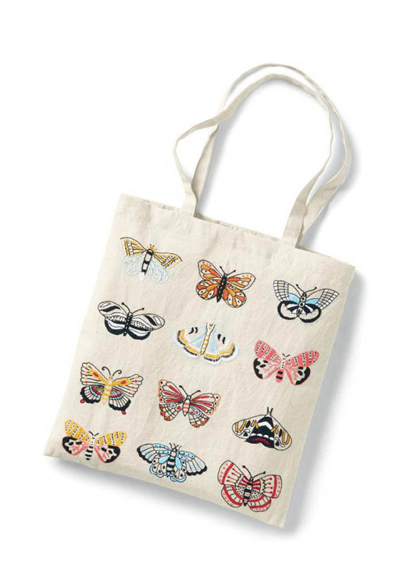 Embroidered Cotton Tote
