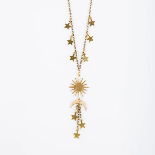Necklace, Sun and Moon