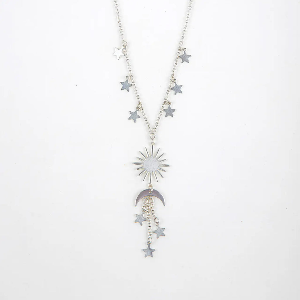 Necklace, Sun and Moon