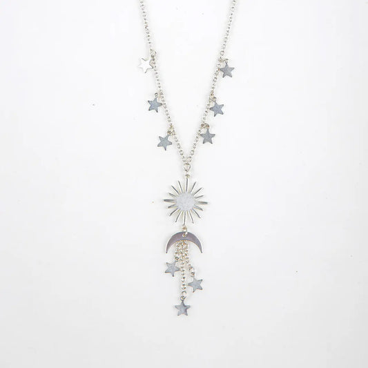 Necklace, Sun and Moon
