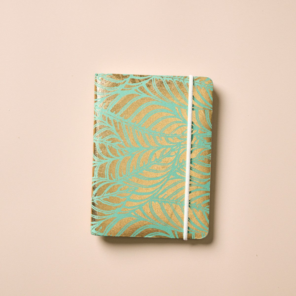 Journal metallic s-print M/3 ppr 4.5x6 gold/green