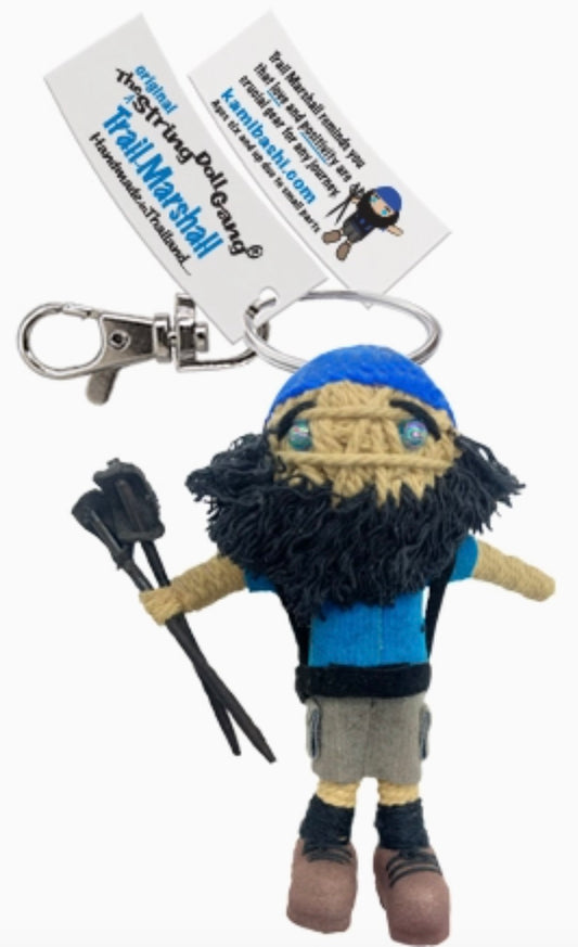 Keychain String Doll, "Trail Marshall"