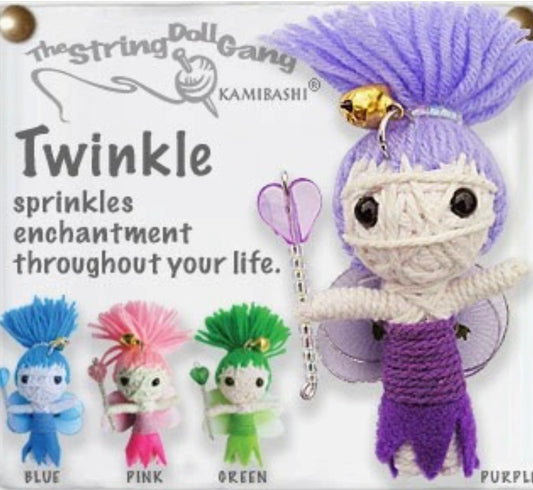 Keychain String Doll, "Twinkle the Fairy"