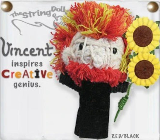 Keychain String Doll, "Vincent"